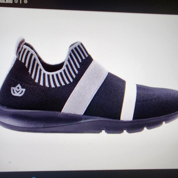 Spenco Women's Karma Stretch Sneaker, Black, 8. NIB - Picture 1 of 11